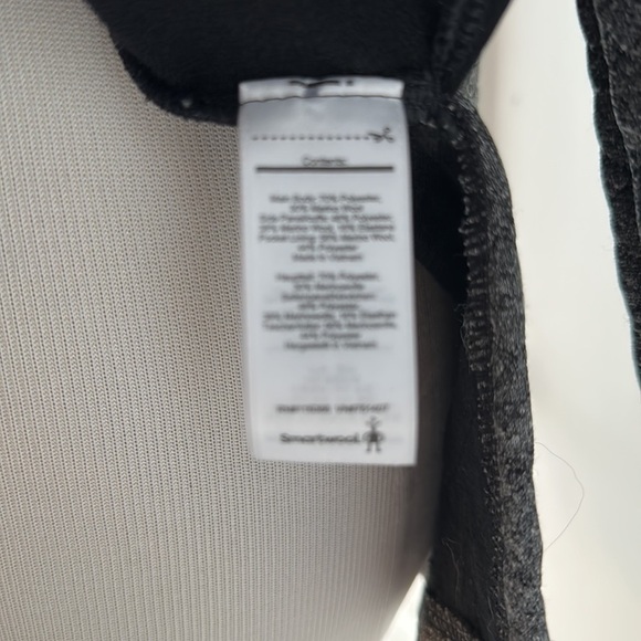 SMARTWOOL Quilted 1/4 Zip Hoody, Size Small, Like new - Picture 9 of 9